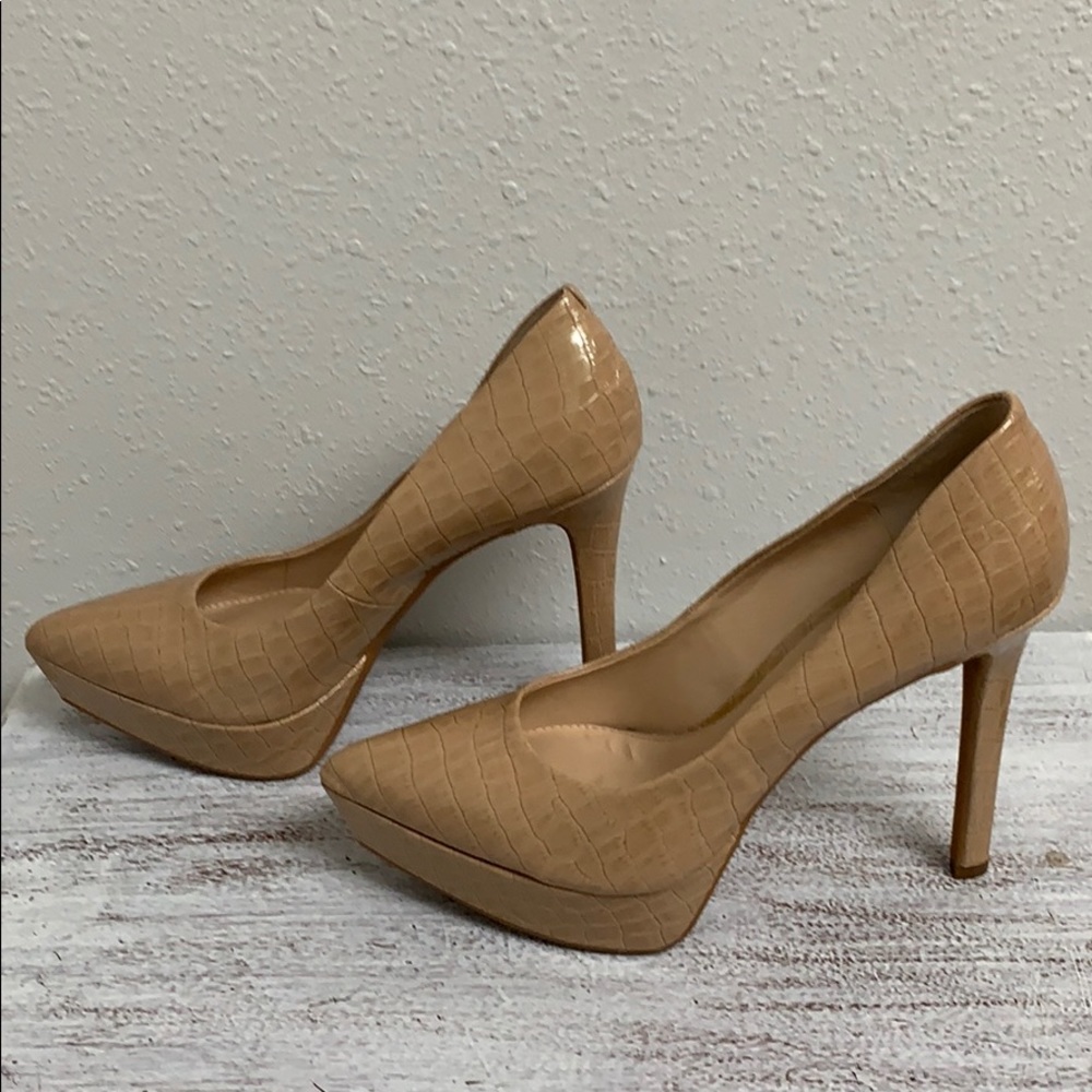 Gianni Bini Patent Leather Platform Pumps
